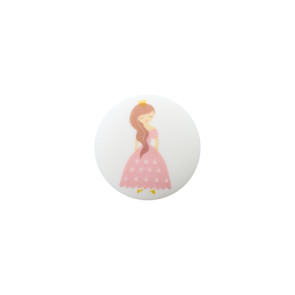 Union Knopf Poly Kn Öse Prinzessin 18mm - 20St