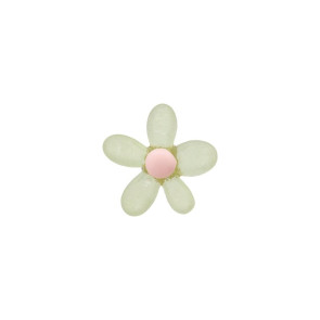 Union Knopf Poly Kn Öse Blume 15mm - 20St