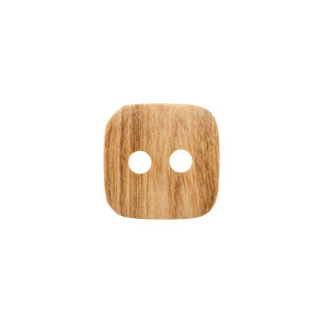 Union Knopf Holz Kn 2L Quadrat 12mm - 30St