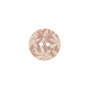 Union Knopf Poly Kn 2L Floral 18mm - 22St