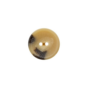Union Knopf Poly/Horn Kn 2L 15mm rec.- 25St