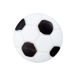 Union Knopf Poly.-Knopf Öse Fußball 18mm 30St