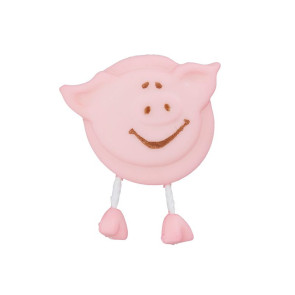 Union Knopf Poly.-Knopf Öse Schwein 18mm 20St