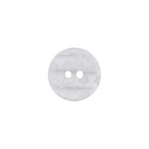 Union Knopf Polyesterknopf 2-Loch 12mm 40St