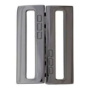 Union Knopf Metallschließe 40mm 4St