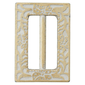 Union Knopf Metallschließe 25mm 6St