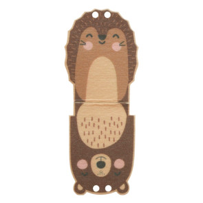 Union Knopf Zierteil Teddy/Igel 19mm - 15St