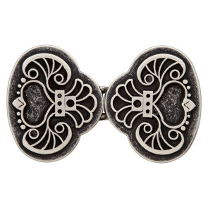 Union Knopf Schürzenschließe Herz 20mm - 1St