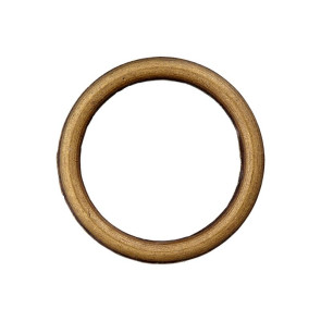 Union Knopf Metall-Ring 15mm 25St
