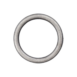 Union Knopf Metall-Ring 25mm 15St