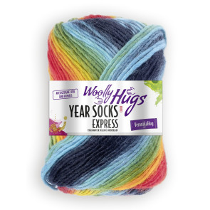 WOOLLY HUG Year Socks Express 5x100g