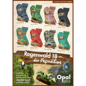 Opal Regenwald 18 4fach Sortiment