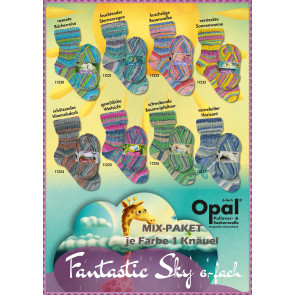 Opal Fantastic Sky 6-fach (8x1Knäuel)
