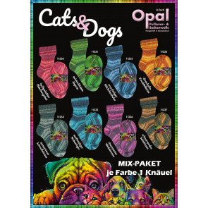 Opal Cats & Dogs 4-fach (8x1Knäuel)