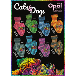 Opal Cats & Dogs 4-fach Sortiment