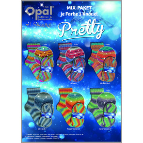 Opal Pretty... mit Silbereffekt 4-fach (6x1Knäuel)