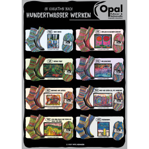 Opal Variation n. Hundertwasser Edition 4  4-fach Sortiment