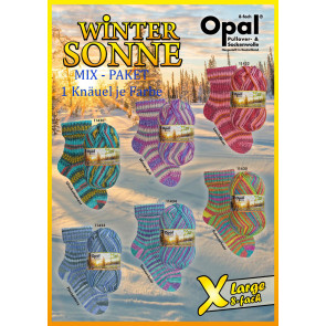 Opal XLarge Wintersonne 8-fach (6x1Knäuel)
