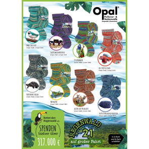 Opal Regenwald 21 4fach Sortiment