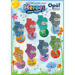 Opal Heroes 4-fach (8x1Knäuel)