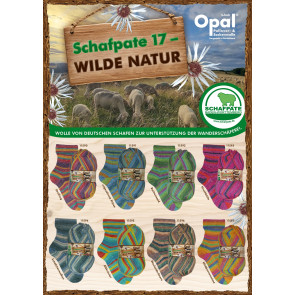Opal Schafpate 17 4-fach Sortiment