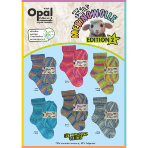 Opal Feine Merinowolle #2 4-fach Sortiment