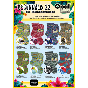 Opal Regenwald 22 4fach Sortiment
