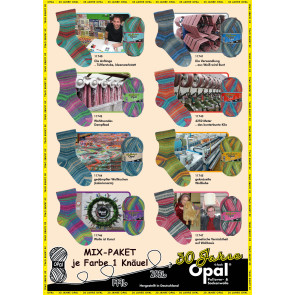 Opal 30 Jahre - die Jubiläumskollektion 4-fach (8x1Knäuel)