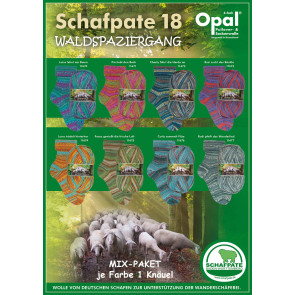 Opal Schafpate 18  4-fach (8x1Knäuel)