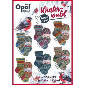 Opal XLarge Winterwald  8-fach (6x1Knäuel)