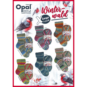 Opal XLarge Winterwald  8-fach Sortiment