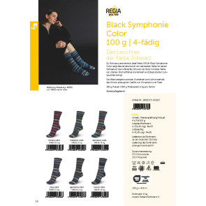 REGIA 4P Col Black Symphonie 5x100g 6kg Sort.