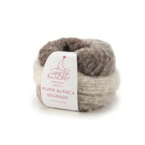 LAINES DU NORD Piuma Alpaca Degrade - 5x100g
