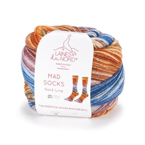 LAINES DU NORD Mad Socks - 10x100g