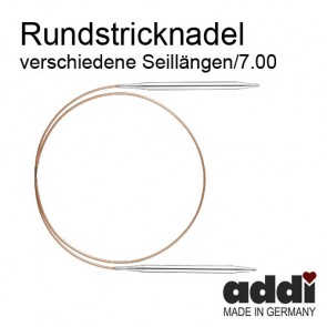 7,00mm Rundstrickndl.ADDI ni   7,0