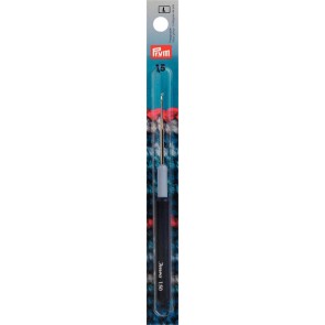 Prym Garn-Häkelnadeln KST-Griff ST 1,50 mm silberfarbig