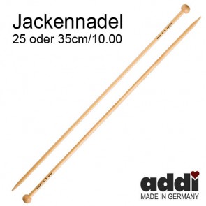 10,00mm Strickn.ADDI Bambus /10,0