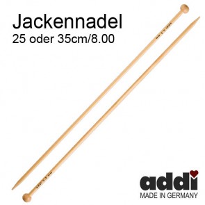 8,00mm Strickn.ADDI Bambus /8,0