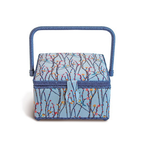 Prym Nähkorb M Blue Birds #