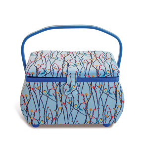 Prym Nähkorb L Blue Birds #