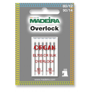MADEIRA Maschinndl.f. Overlock 80/12 u. 90/14