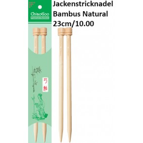 ChiaoGoo Jackenstrickndl. Bambus Natural 23cm/10.00