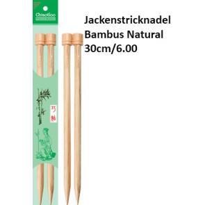 ChiaoGoo Jackenstrickndl. Bambus Natural 30cm/6.00