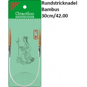 ChiaoGoo Rundstrickndl. Bambus 30cm/4.00