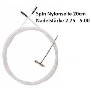 ChiaoGoo Spin Nylonseile 20cm für Nadelst. 2.75 - 5.00