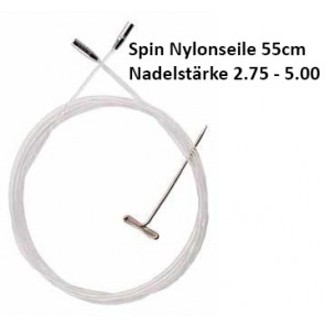 ChiaoGoo Spin Nylonseile 55cm für Nadelst. 2.75 - 5.00