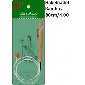 ChiaoGoo Häkeln. Bambus Seillänge 80cm/4.00