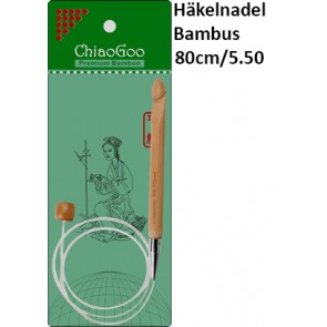 ChiaoGoo Häkeln. Bambus Seillänge 80cm/5.50