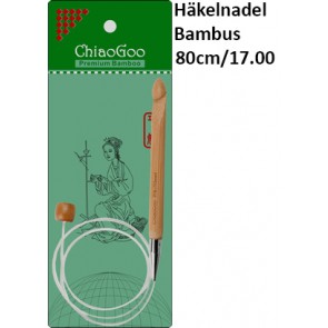ChiaoGoo Häkeln. Bambus Seillänge 80cm/17.00