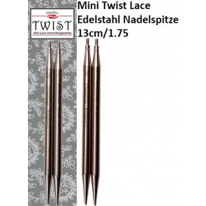 ChiaoGoo Mini Twist Lace Edelstahl Nadelspitze 13cm/1.75